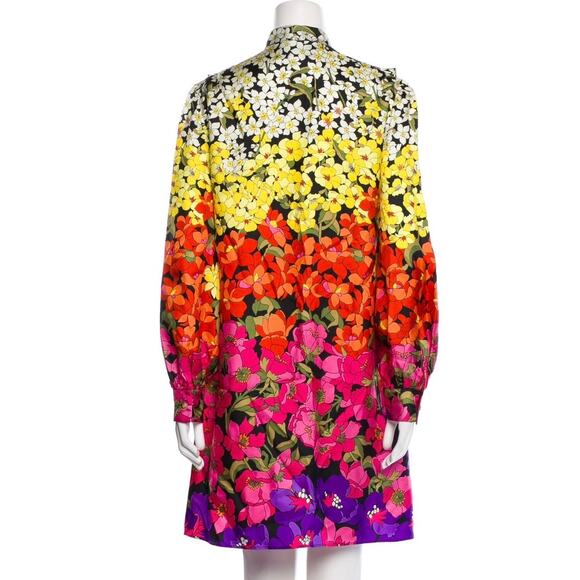 ❤️Gucci 2018 Floral Print Mini Dress❤️ - Picture 4 of 5
